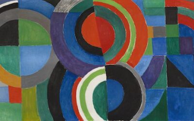 Sonia Delaunay, pionnière de l’abstraction et de la fusion de l’art et du design.