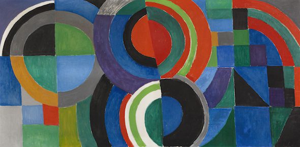 Sonia Delaunay, pionera en la abstracción y la fusión entre arte y diseño. 