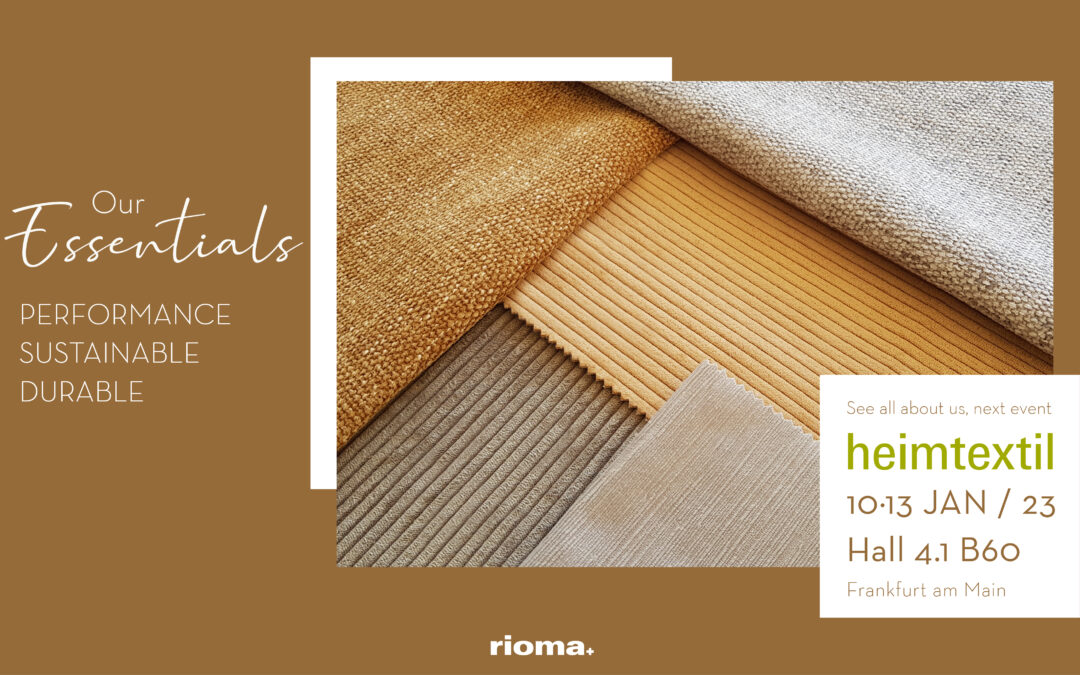 Rioma, presente en Heimtextil