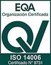 Certificate ISO 14006 rioma