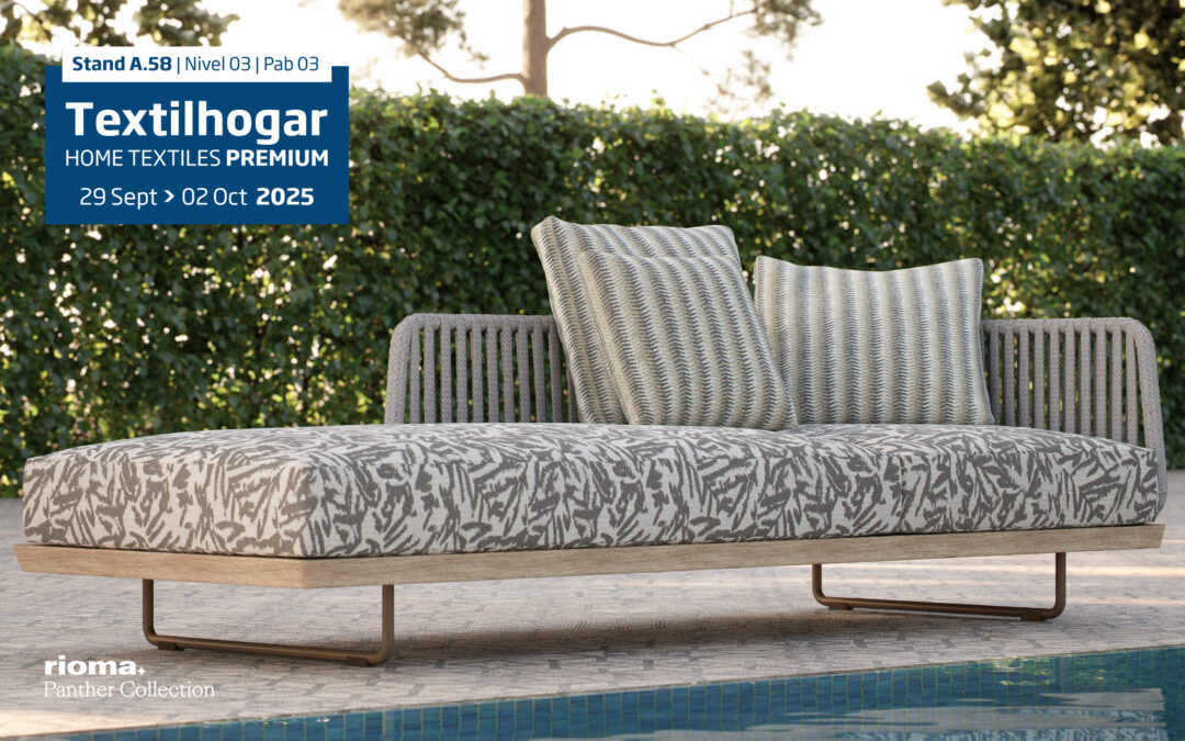 Rioma présente ses nouvelles collections au salon Home Textiles Premium by Textilhogar